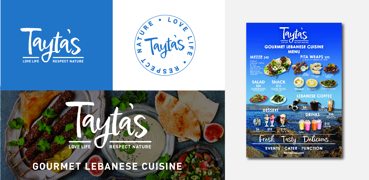 Tayta's Lebanese Cuisine - Logo & Branding