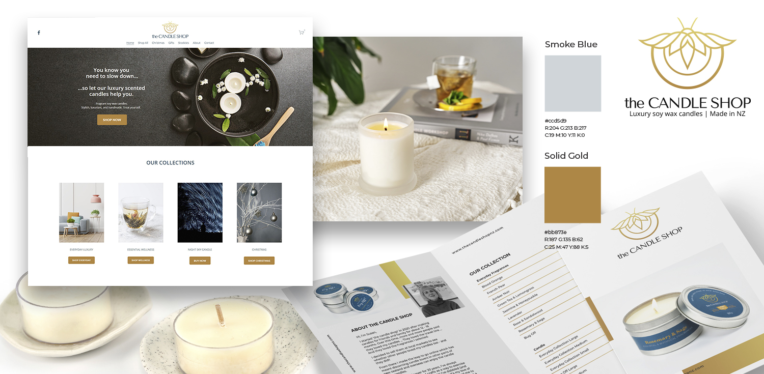 THE CANDLE SHOP - Rebrand