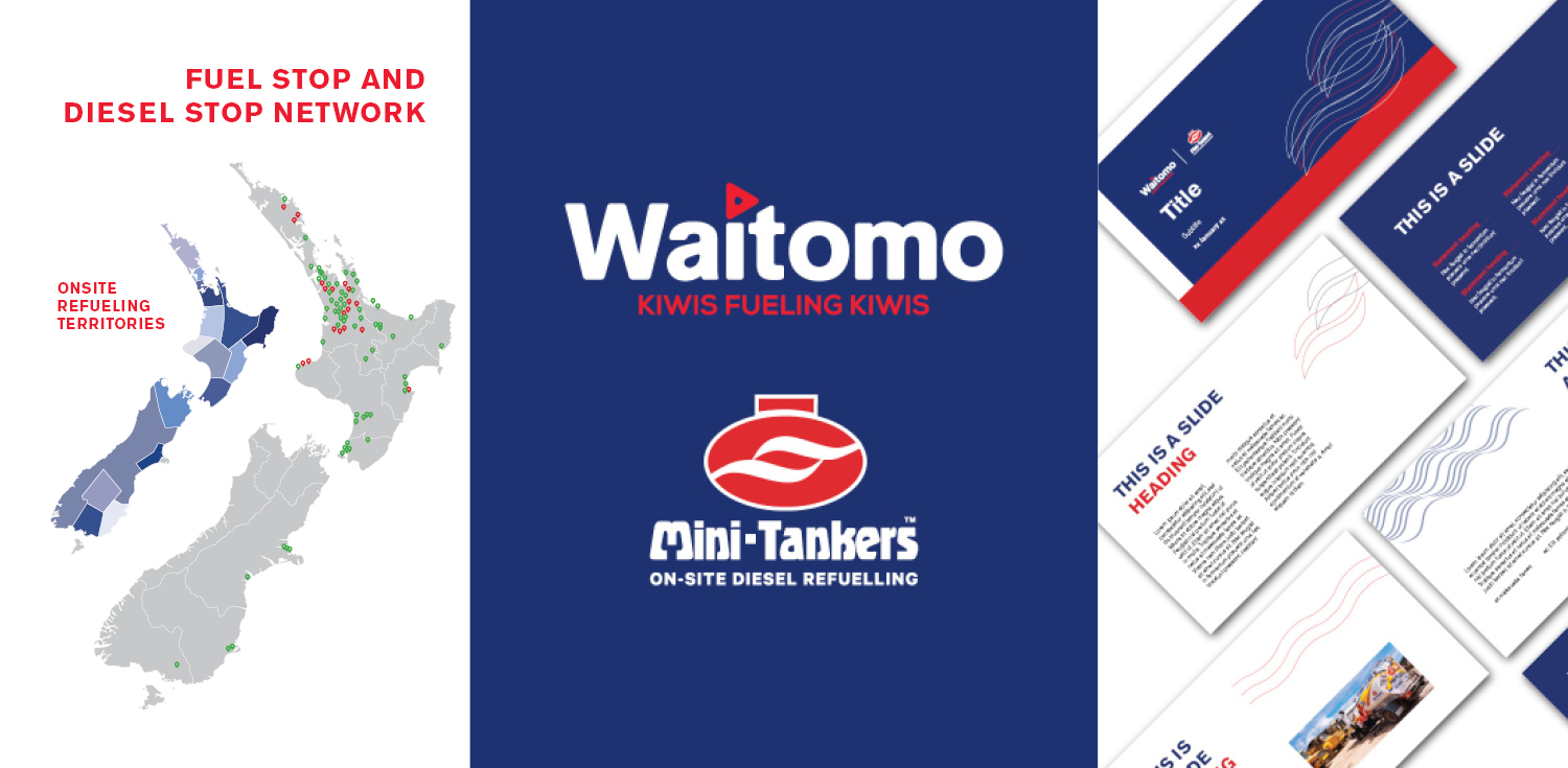 Waitomo Mini-Tankers - Brand Merge